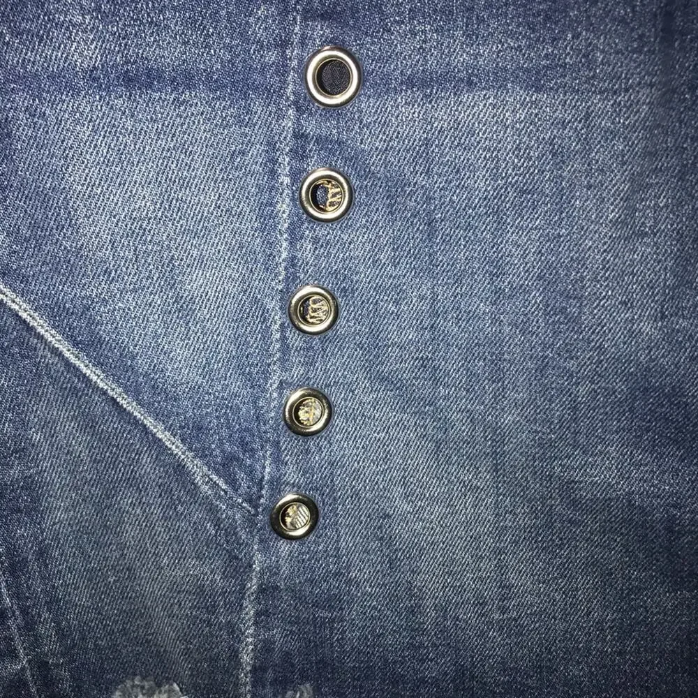 7 For All Mankind Denim Skirt 24